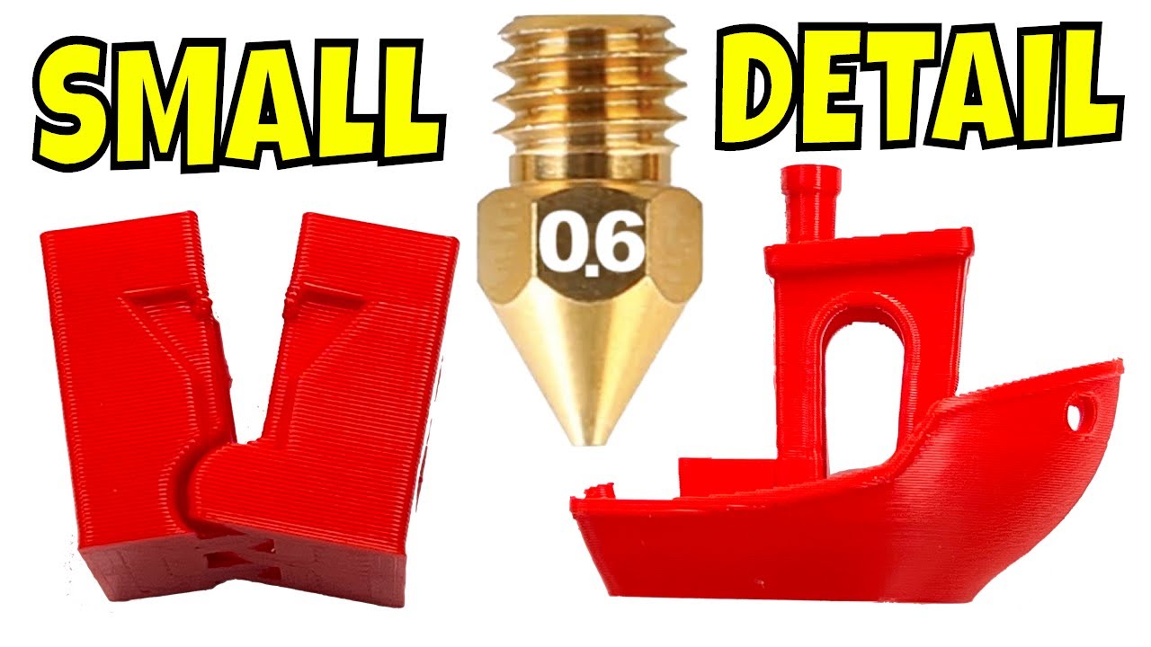 0.6 Nozzle Cura Profile for Quality Small 3D Prints