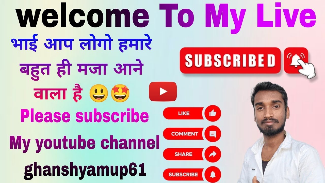 Ghanshyam Chauhan  is live!