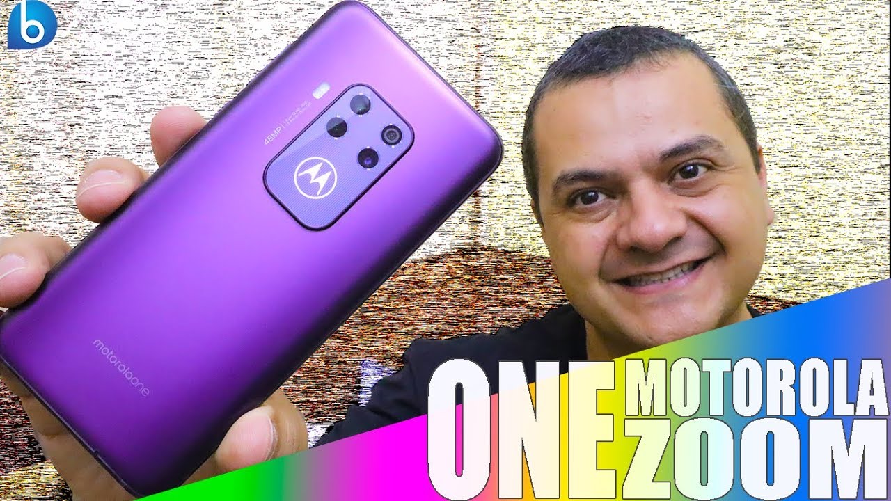 NOVO MOTOROLA ONE ZOOM COM 4 CÂMERAS | UNBOXING E IMPRESSÕES