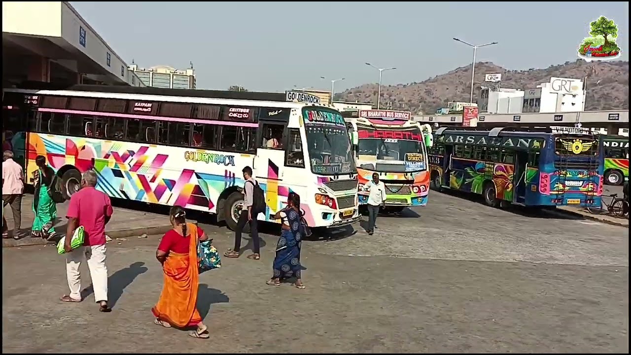 Vellore New Bus Stand | Vellore bus stand | Vellore