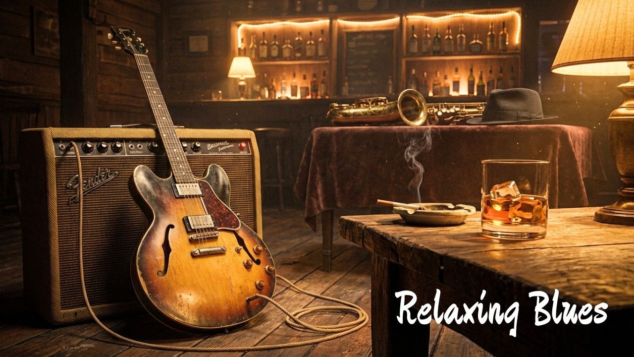 Blues Instrumental for Coffee, Focus & Ch