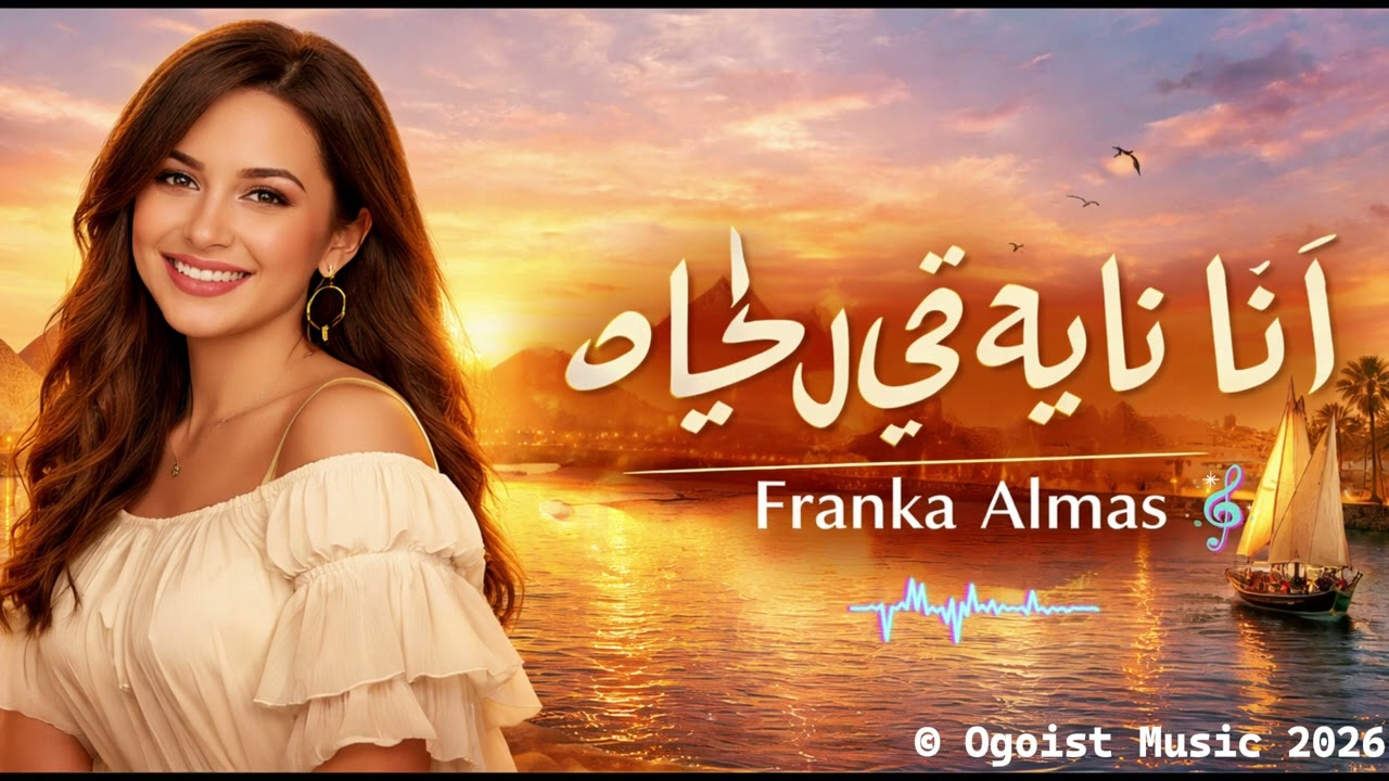 أنا تايهة في حب الحياة | Franka Almas | Egyptian Arabic Love Song | Positive Vibes