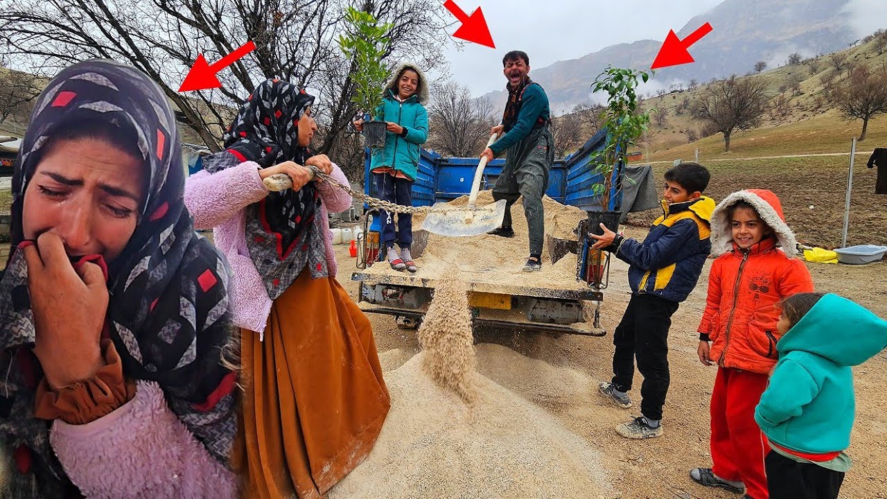 When Mahtab Leaves… 💧🌾 | A Touching Moment in Nomad Life