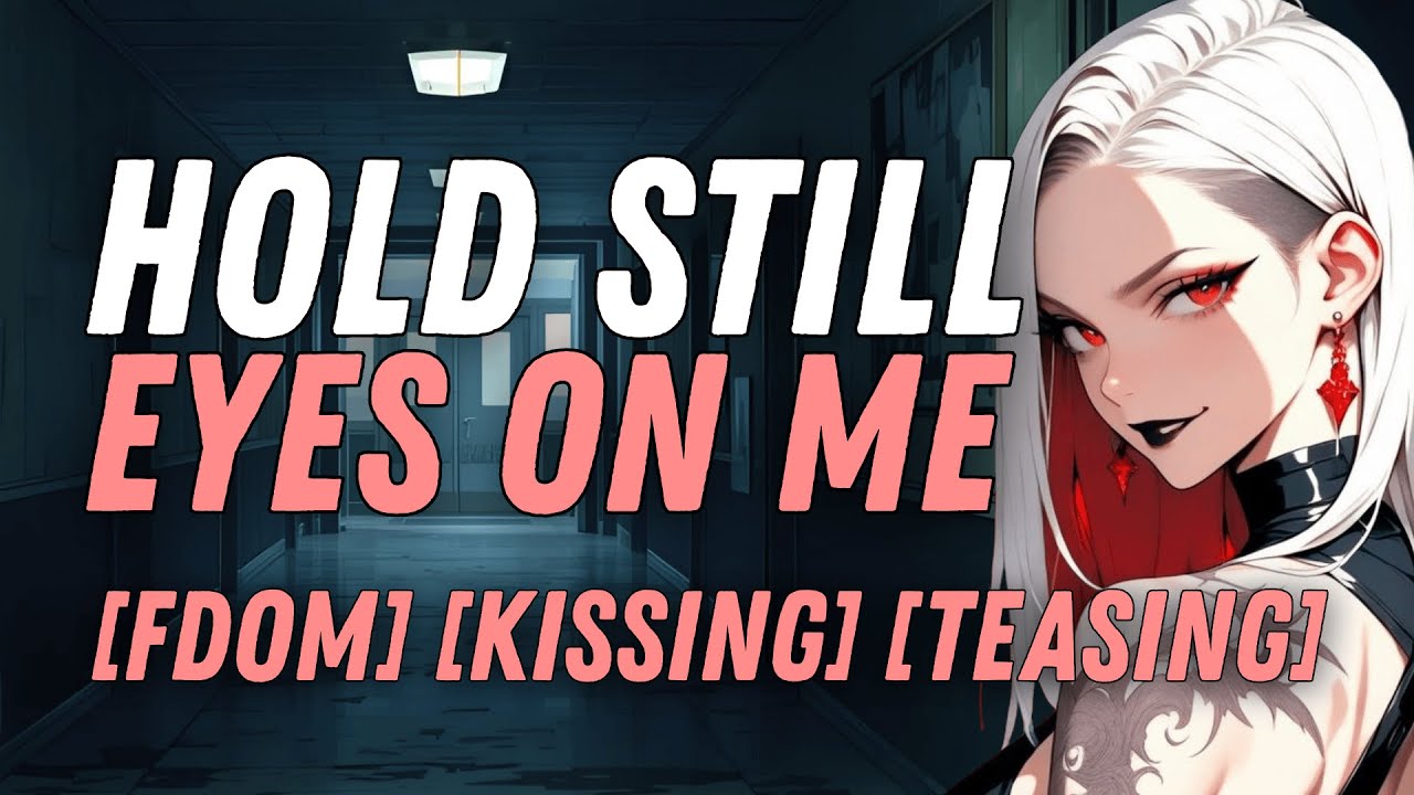 [F4A] Your Goth Coworker Corners You In The Hallway [Teasing][Kissing][Fdom]
