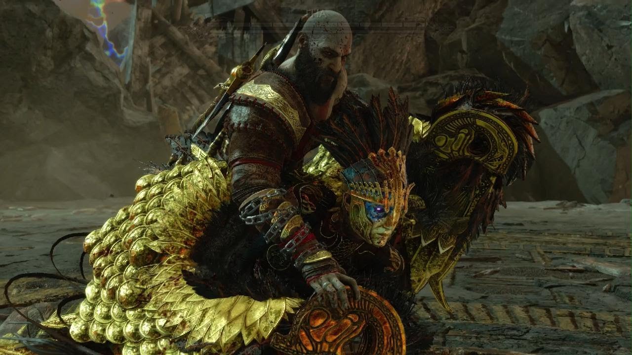 God of War Ragnarok - Валькирия Гна, сложность Бог Войны