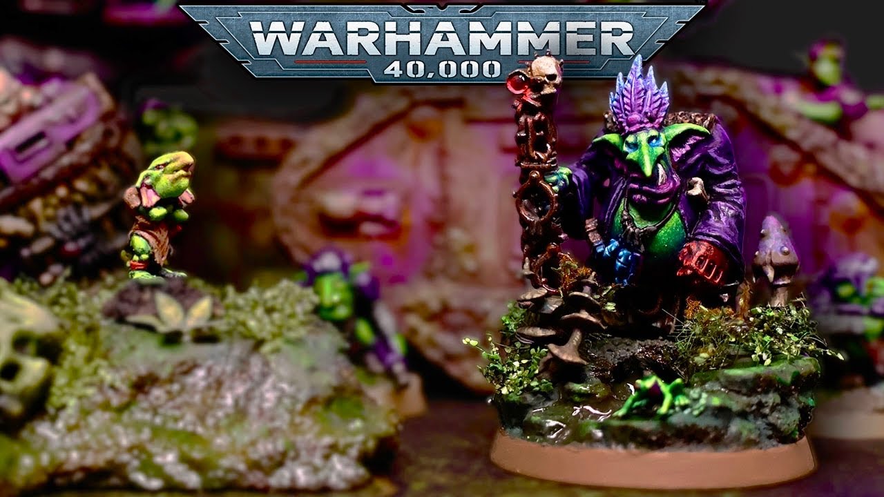 Гоблин Разума — первое пополнение моей армии Warhammer, созданной из разных частей, обладающее эк...