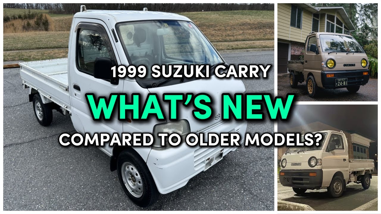 Why the 1999 Suzuki Carry Is a Big Upgrade Over Older Kei Trucks