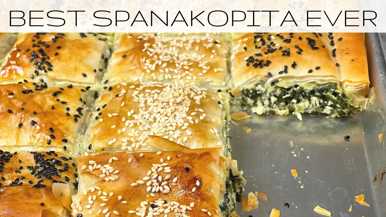 ЛУЧШАЯ СПАНАКОПИТА ВСЕХ ВРЕМЁН