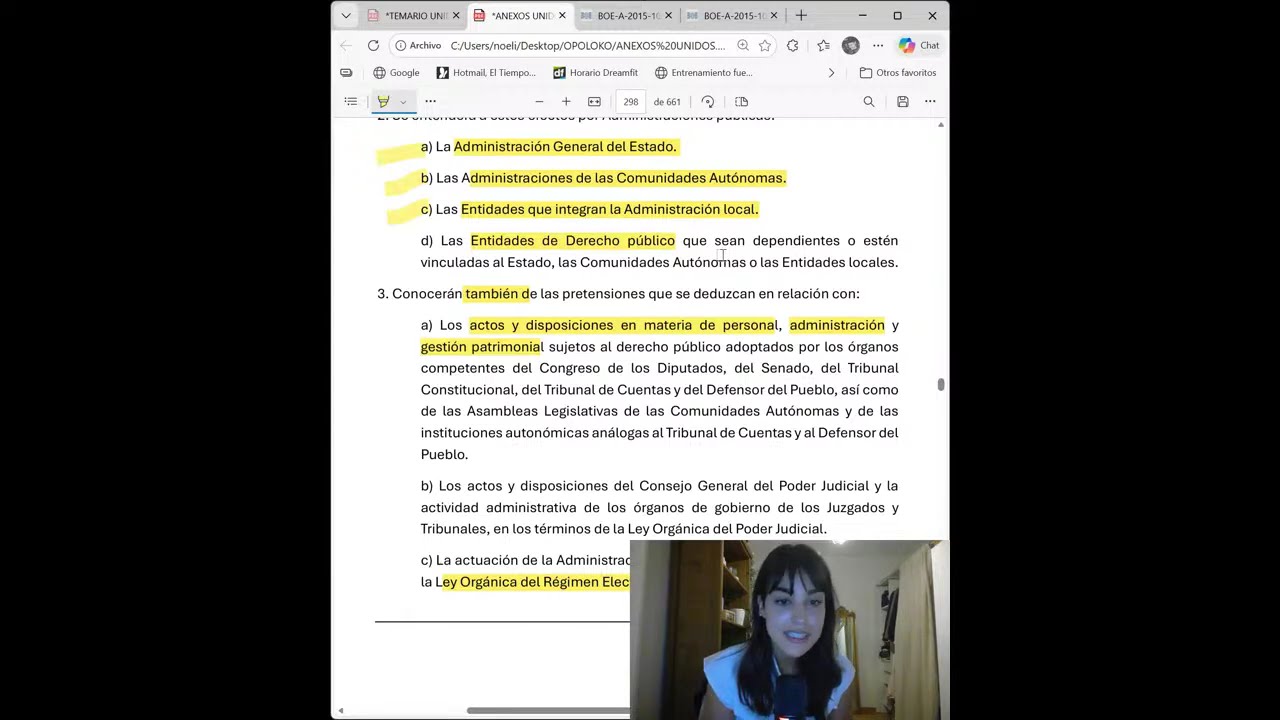 Bloq III: Tema 3.2: Ley 29/1998 Jurisdicción Contencioso-Administrativa - 1/4