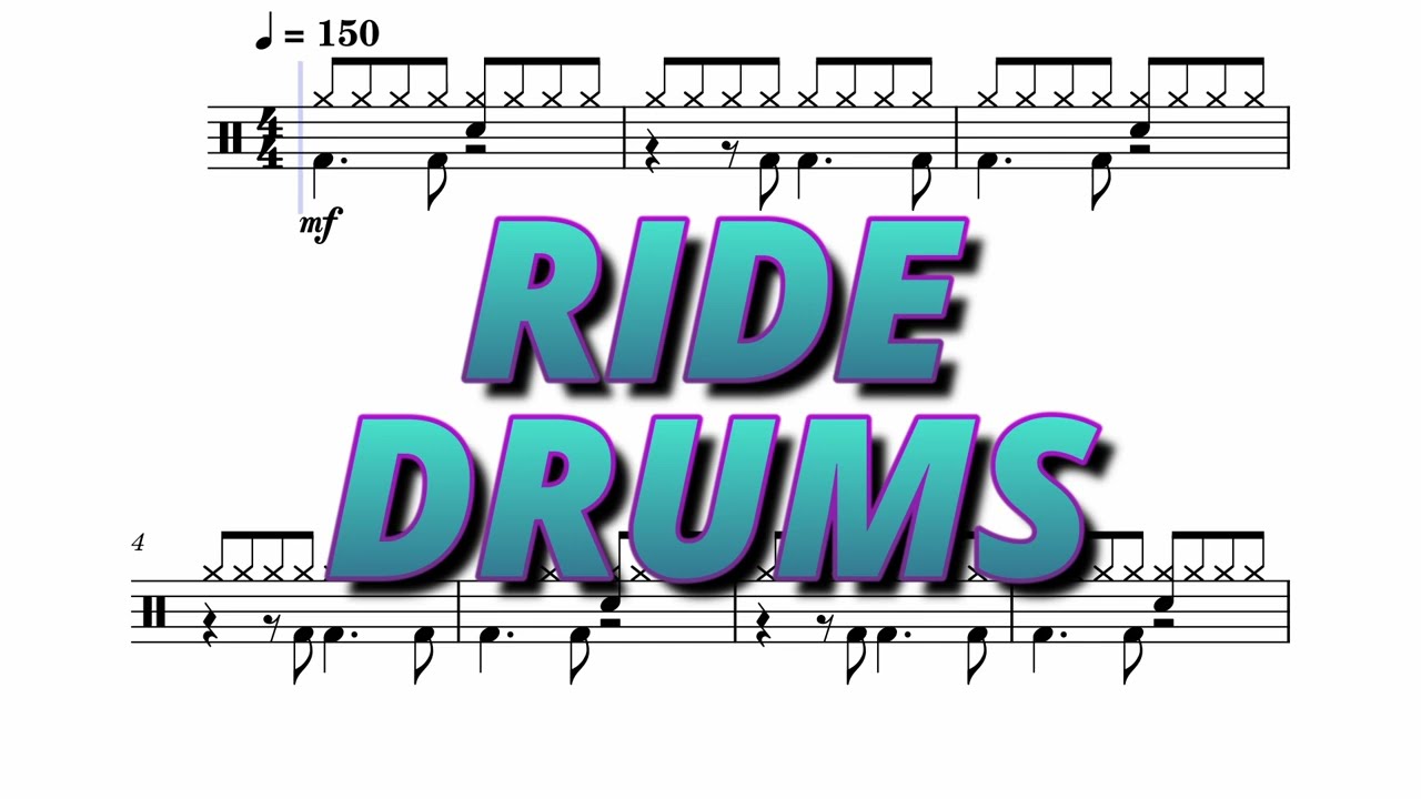 Ride - Twenty One Pilots - Drums Sheet Music