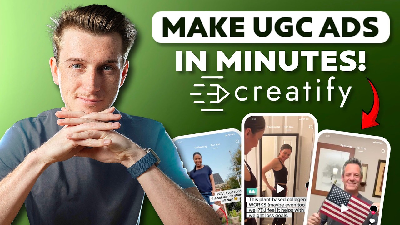 Creatify Tutorial: Make UGC-Style Video Ads with AI in Minutes (No Filming Needed)