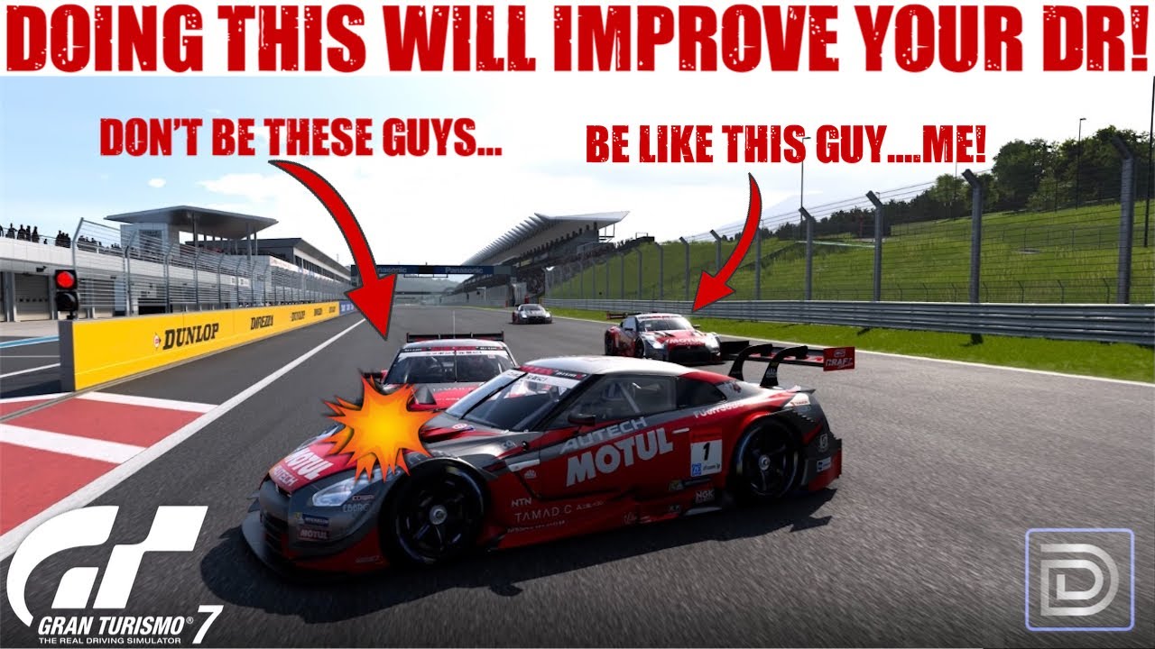 GT7: How to IMPROVE Your DR & SR.... by AVOIDING CHAOS!