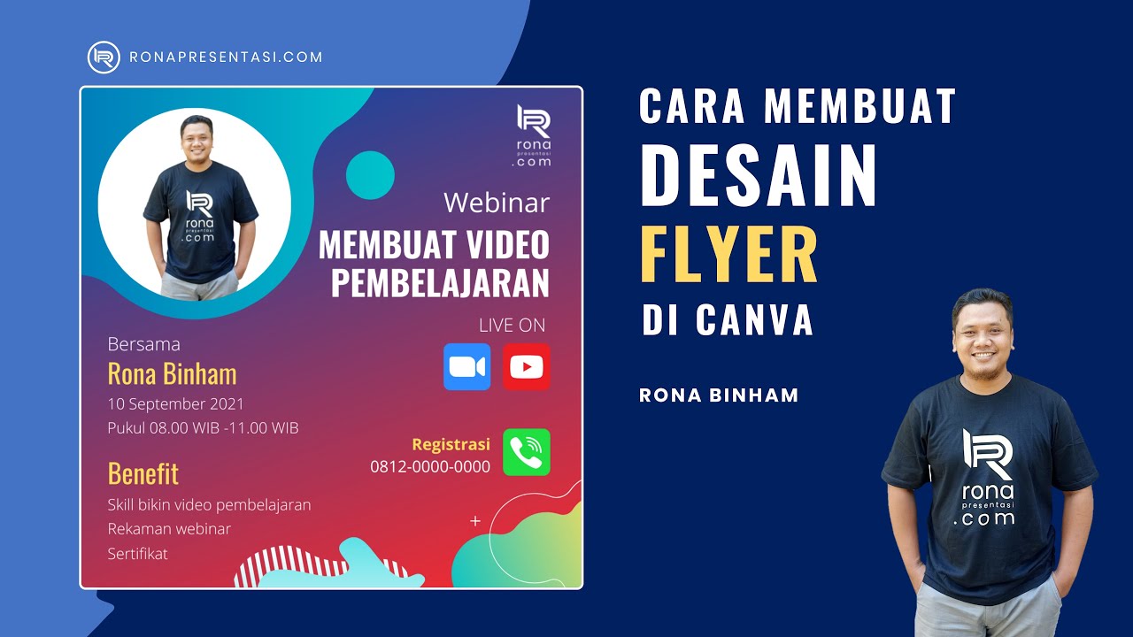 Cara Membuat Desain Flyer Menarik Dengan Canva, Terbaru