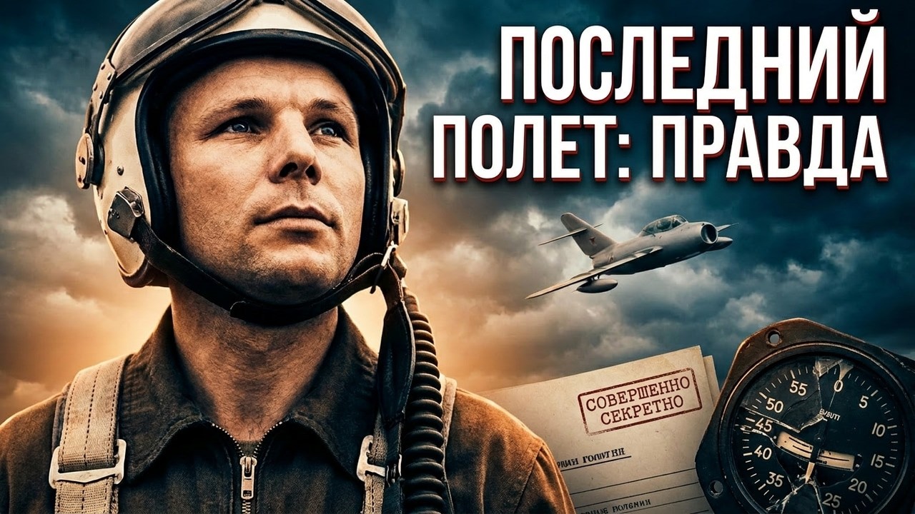 Последний полет Гагарина: Что на самом деле скрывала официальная версия?
