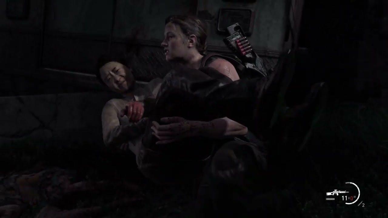 The Last of Us 2 - playing around with aiming settings before grounded