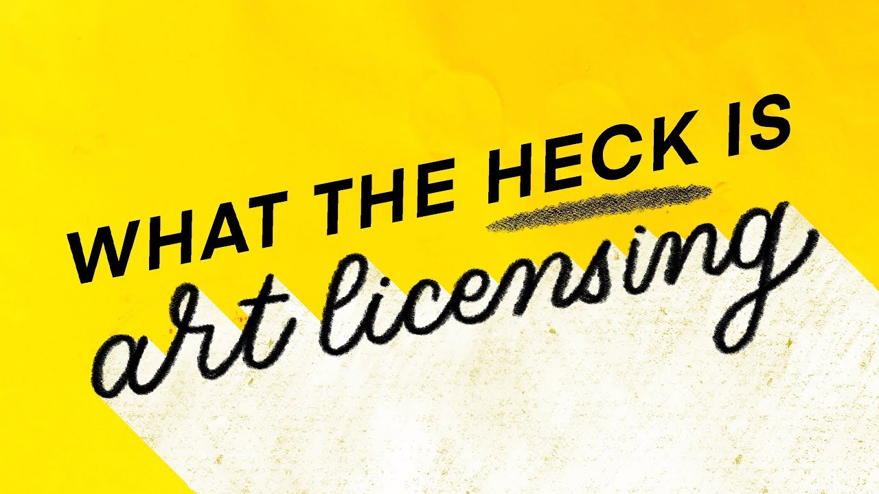 What the heck is art licensing!? How to make money from your artwork...