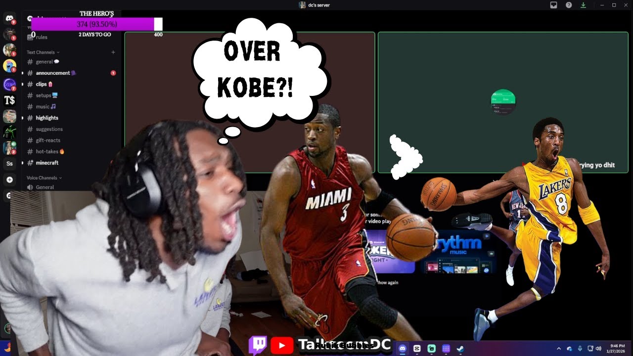 DWYANE WADE Is BETTER Than KOBE… CRAZY Debate With Viewers 🤯
