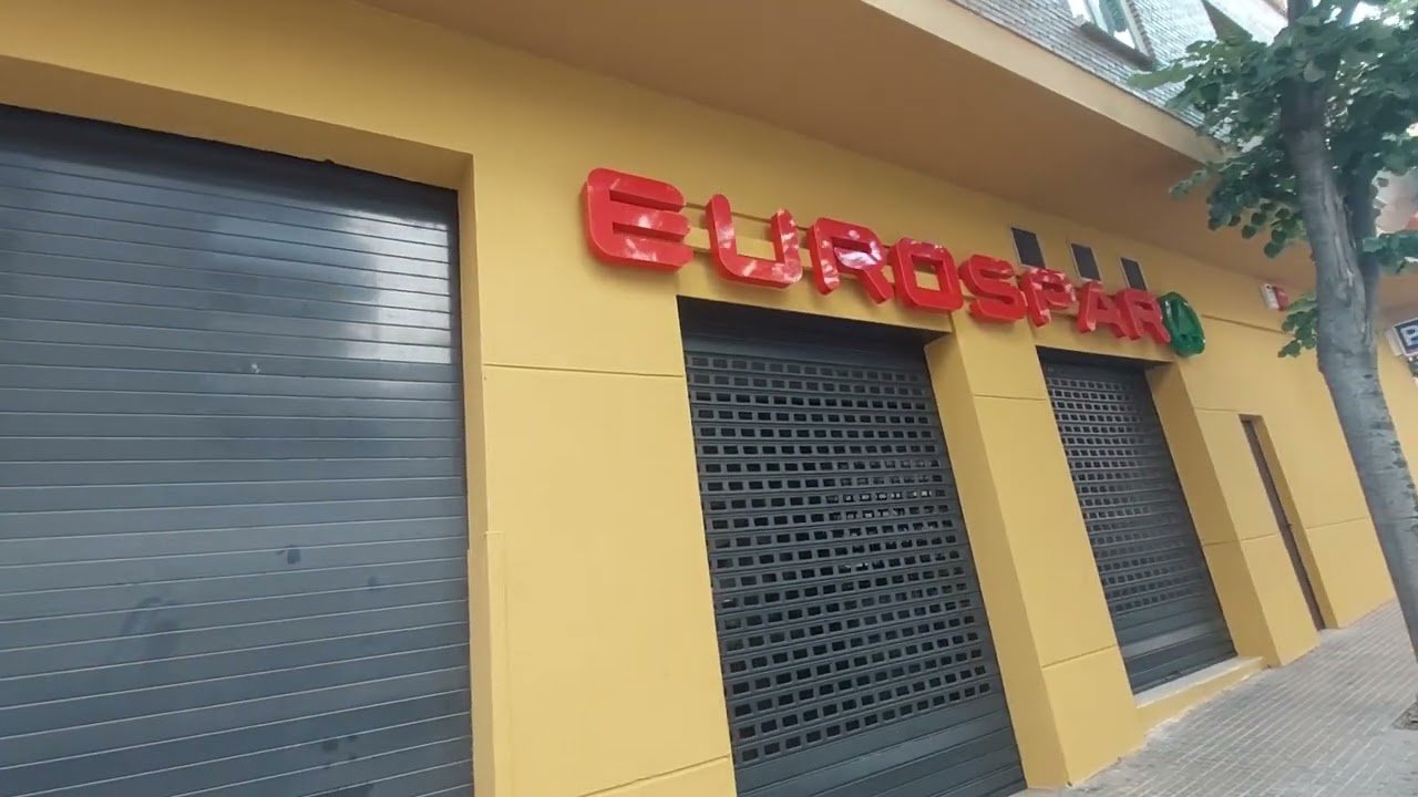 New Eurospar supermarket, Cambrils (before Mercadona)