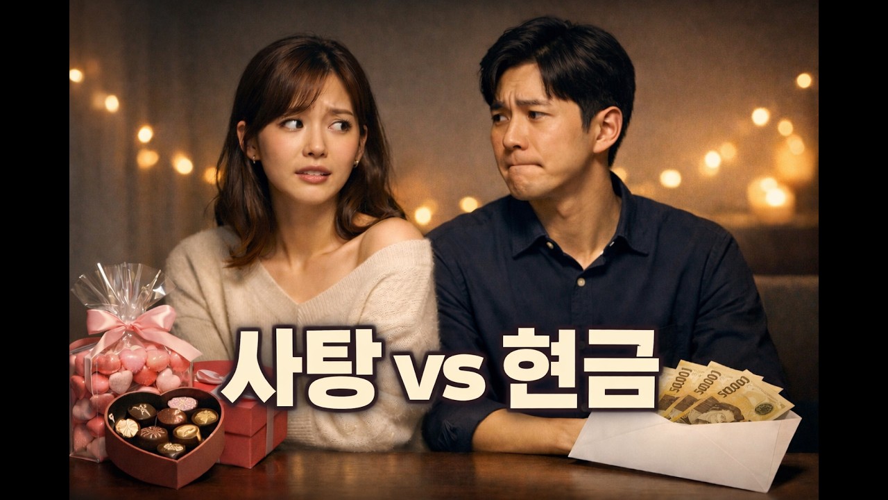 사탕 vs 현금, 진짜 문제는 선물이 아니었다