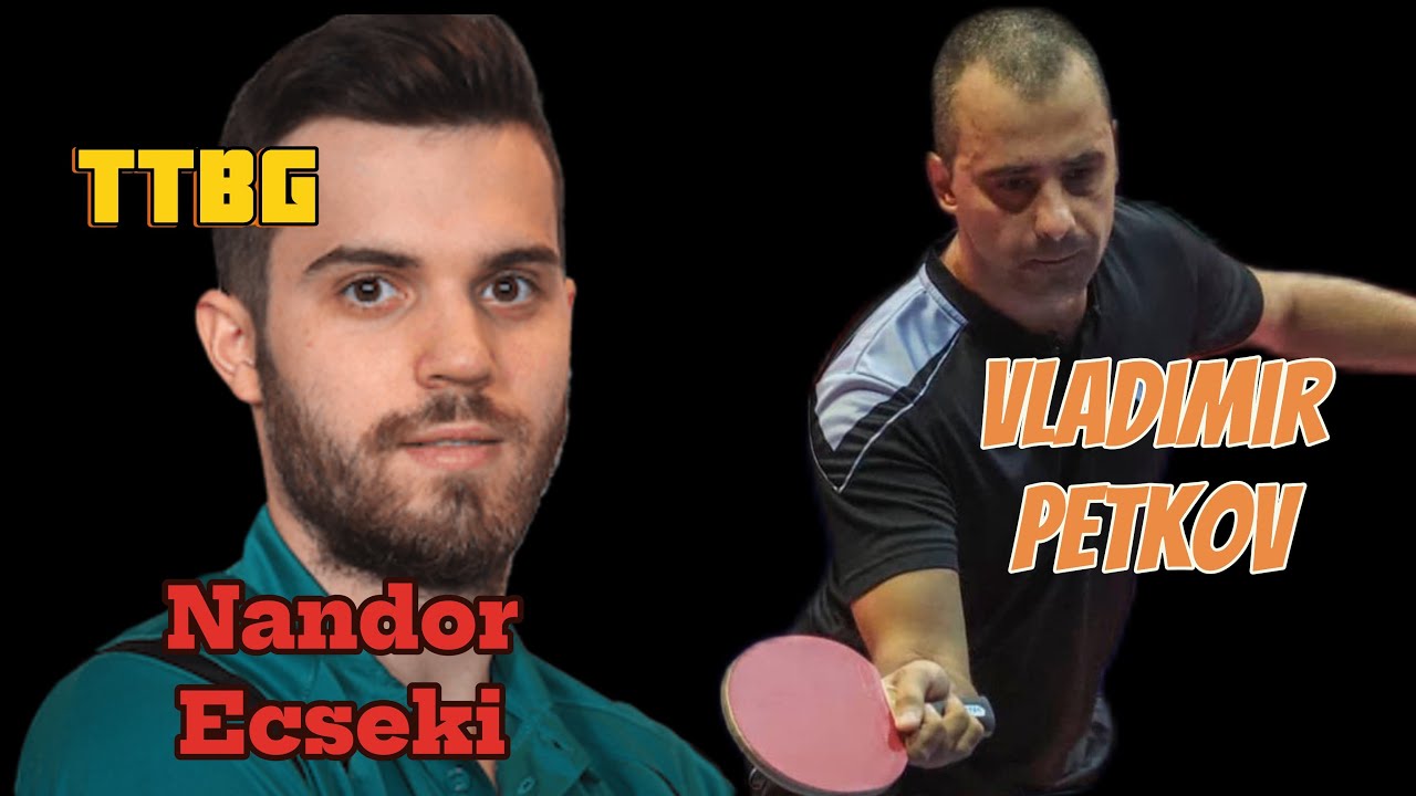 Nandor Ecseki Hungary - Vladimir Petkov Bulgaria - men Serbia super league