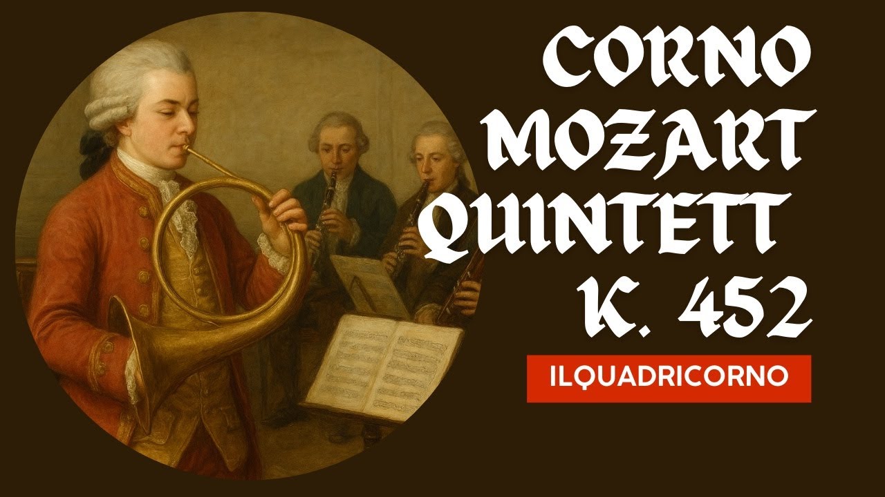 CORNO - Quintetto K. 452 di MOZART / Lezione 82