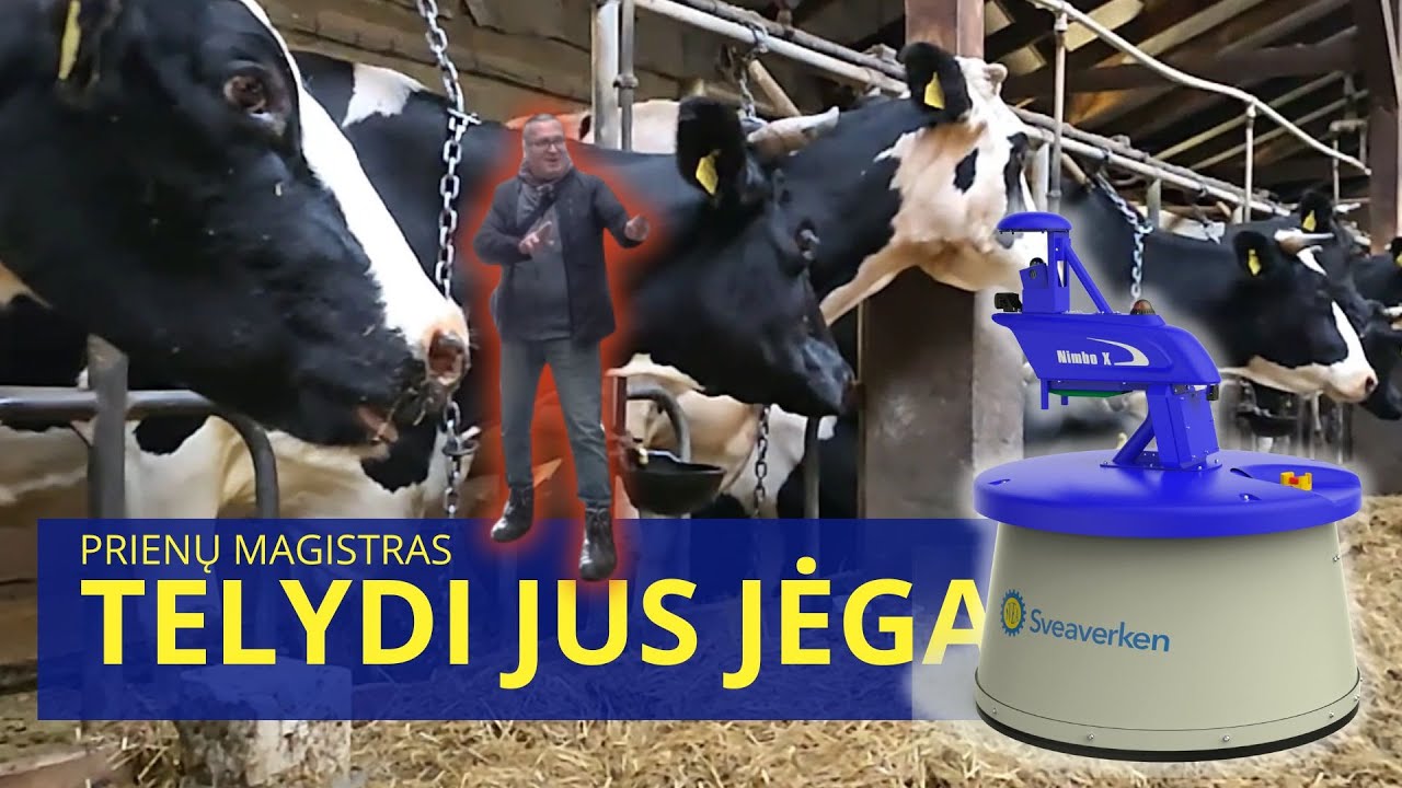 „Nimbo X“ pakeis ūkyje net šešias rankas ir vieną traktorių