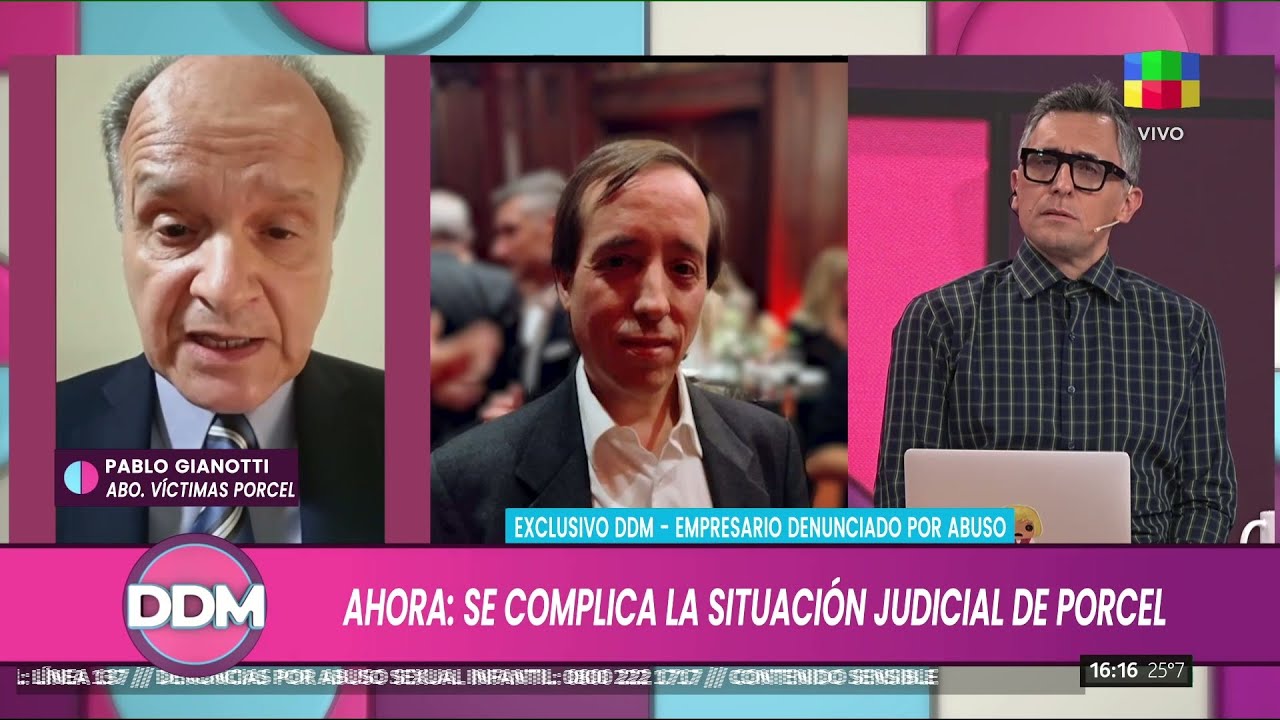 🔴 MARCELO PORCEL SE NEGÓ A DECLARAR: HABLA EL ABOGADO DE LAS VÍCTIMAS