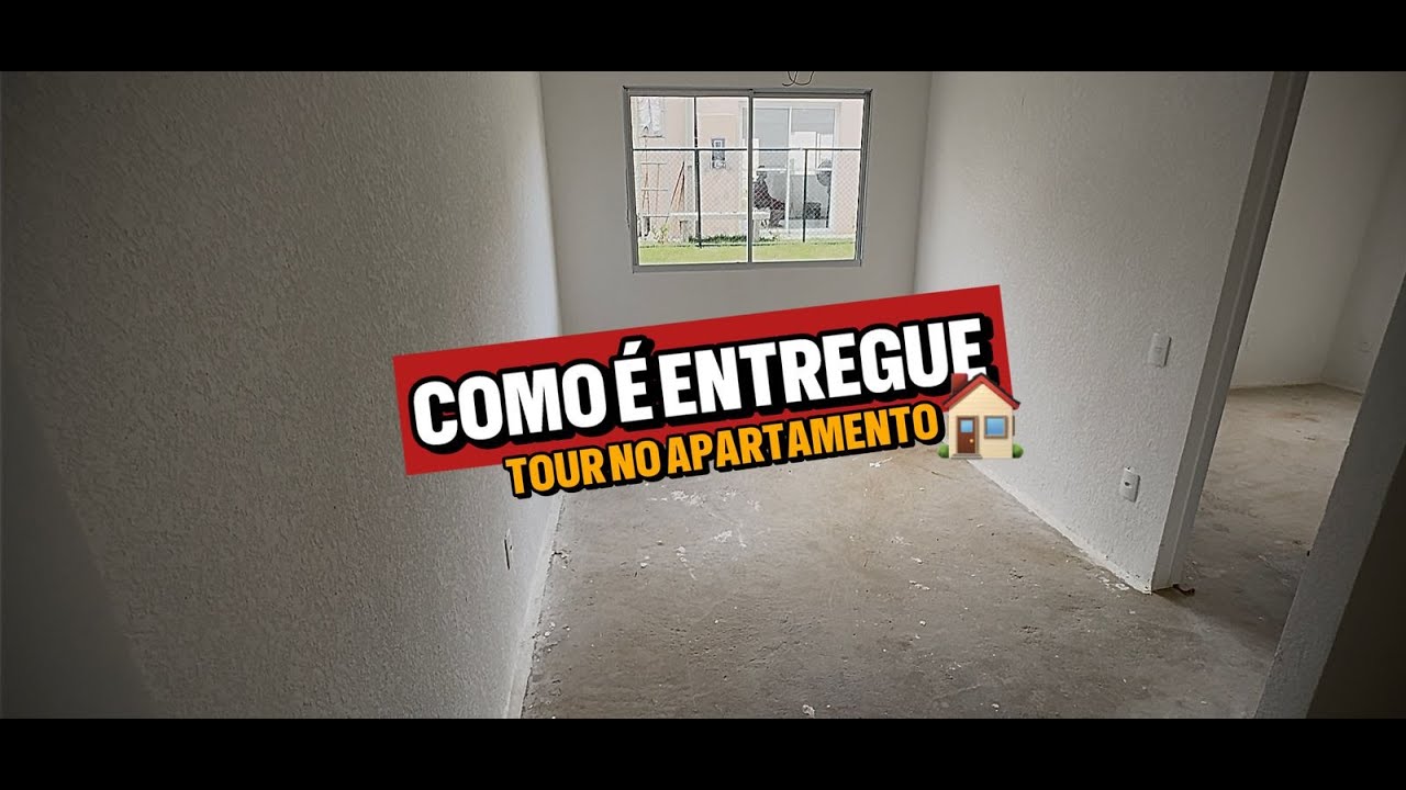 COMO É ENTREGUE APARTAMENTO DA TENDA 40m2 - LUCAS CASANOVA