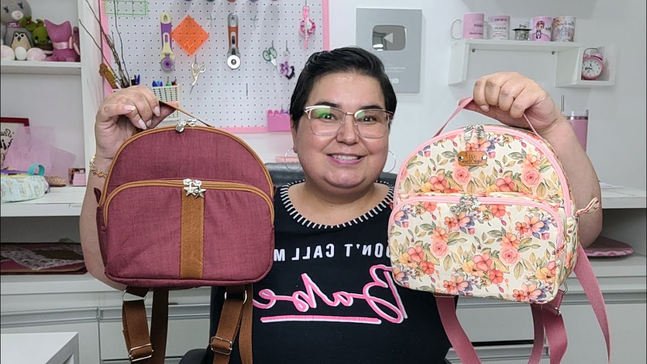 MOCHILA FEMININA ao vivo!