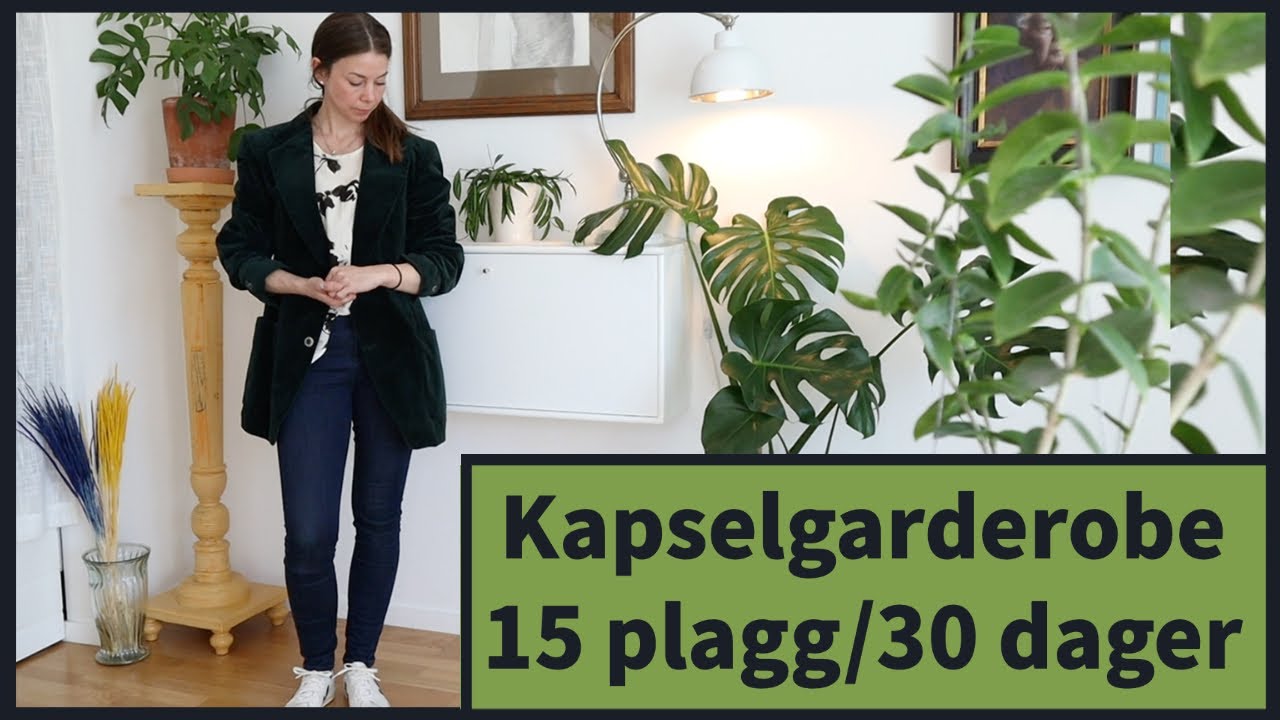 En måned | en kapselgarderobe på 15 plagg!