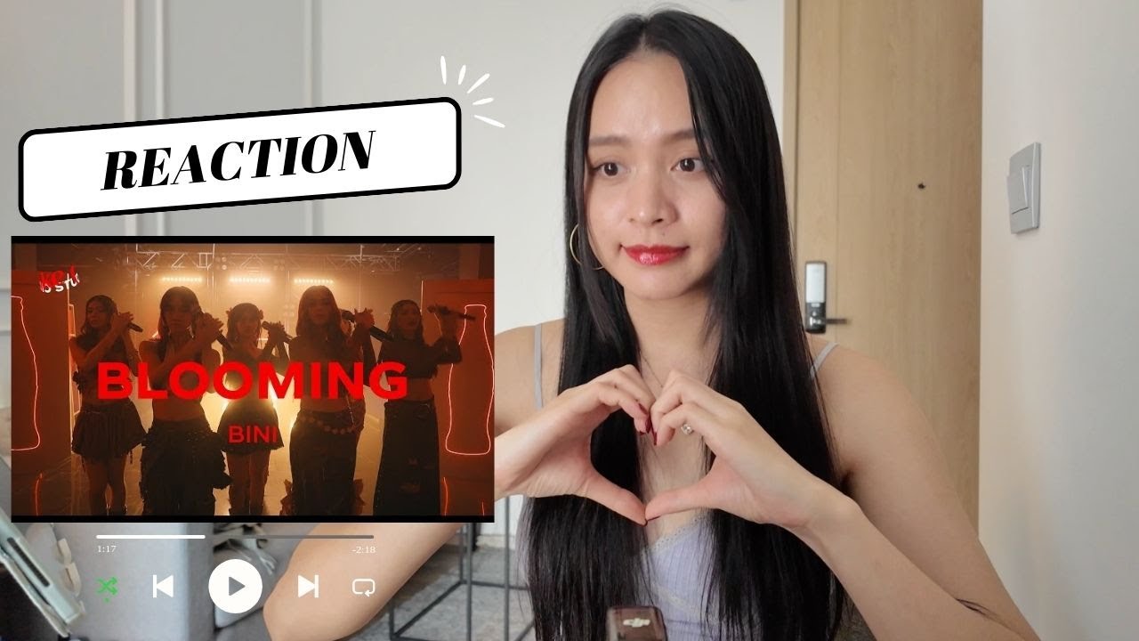 REACTION | BINI - Blooming (Live Performance)