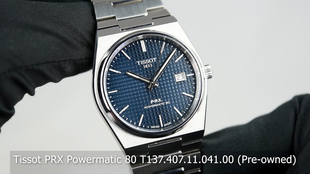 Tissot PRX Powermatic 80 T137.407.11.041.00 (Pre-owned)