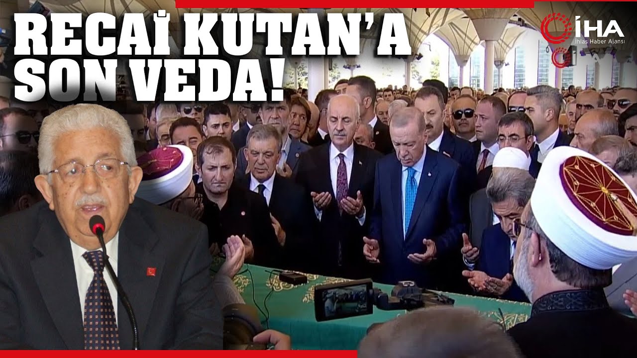 Cumhurbaşkanı Erdoğan, Recai Kutan'ın Cenaze Törenine Katılıyor