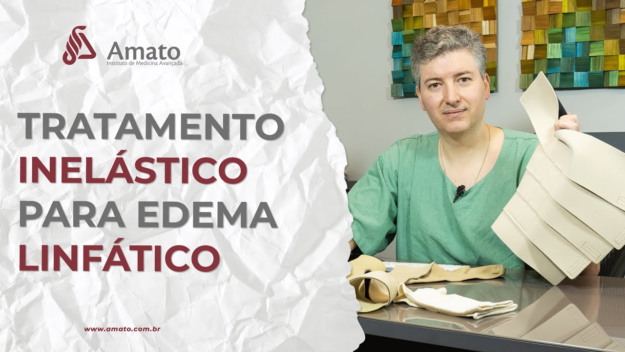Tratamento Inelástico Para Edema Linfático (Linfedema vascular). Nova técnica.