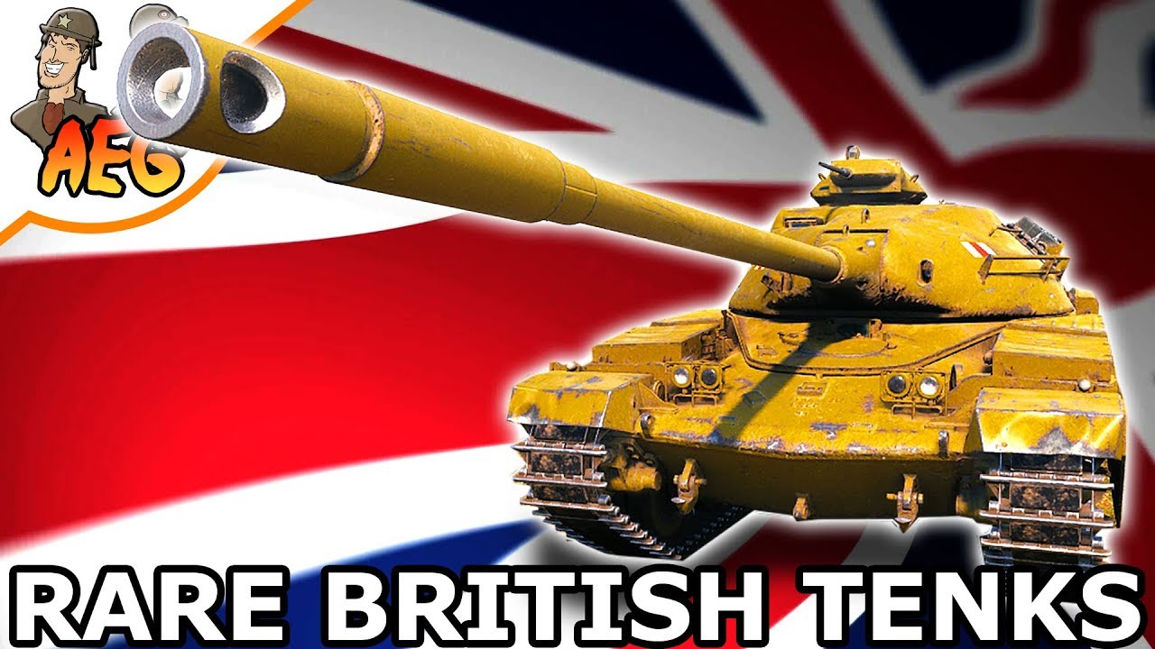 RARE BRITISH TENKS IN FRONTLINE!