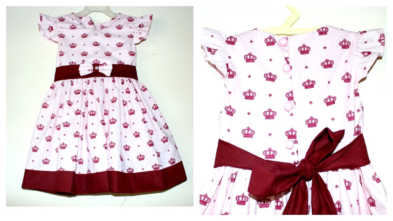 COSTURA DE VESTIDO INFANTIL