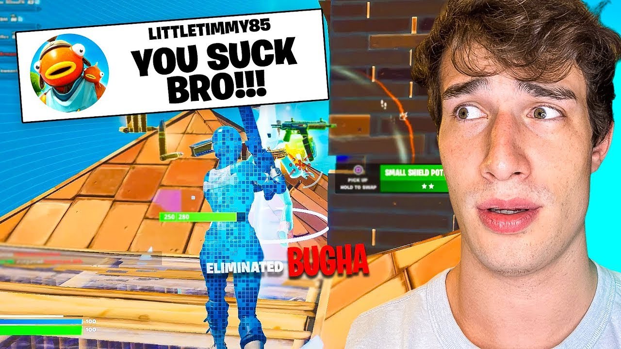 Реакция на монтажи Fortnite моих ненавистников😂... (часть 45)