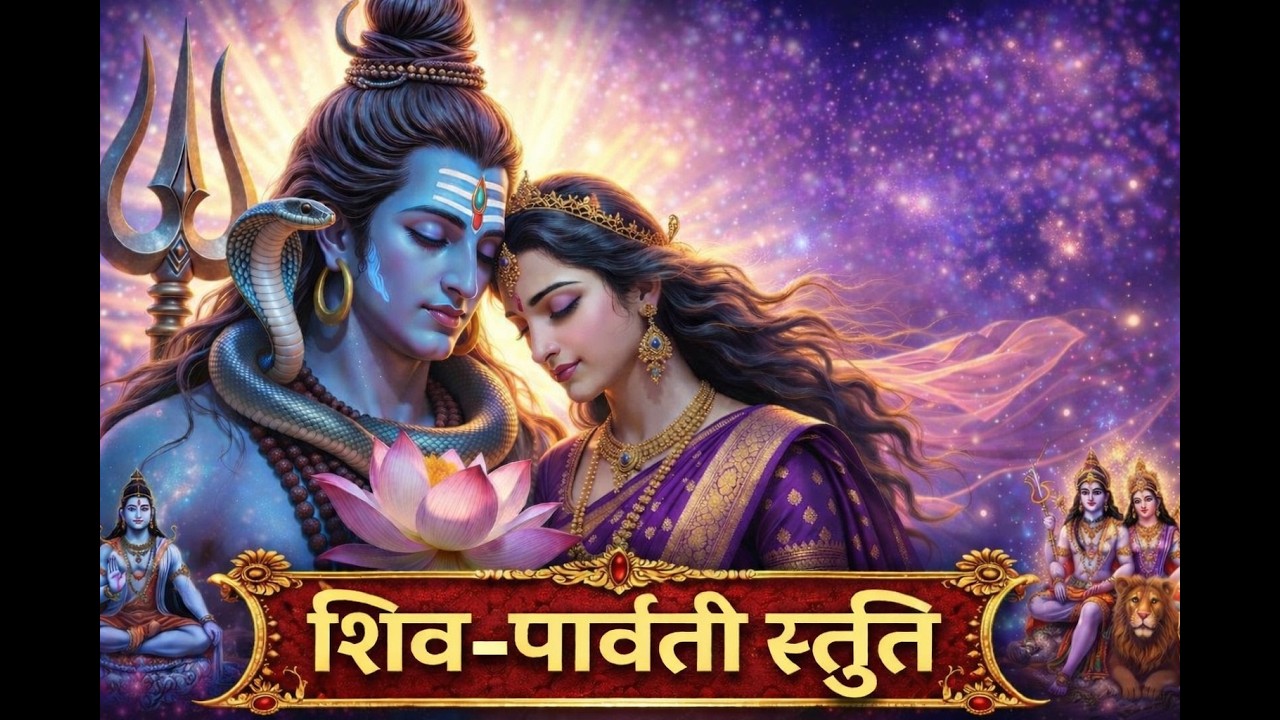 शिव-पार्वती स्तुति | Shiva Parvati Stuti | Divine Prayer for Peace, Love & Spiritual Energy