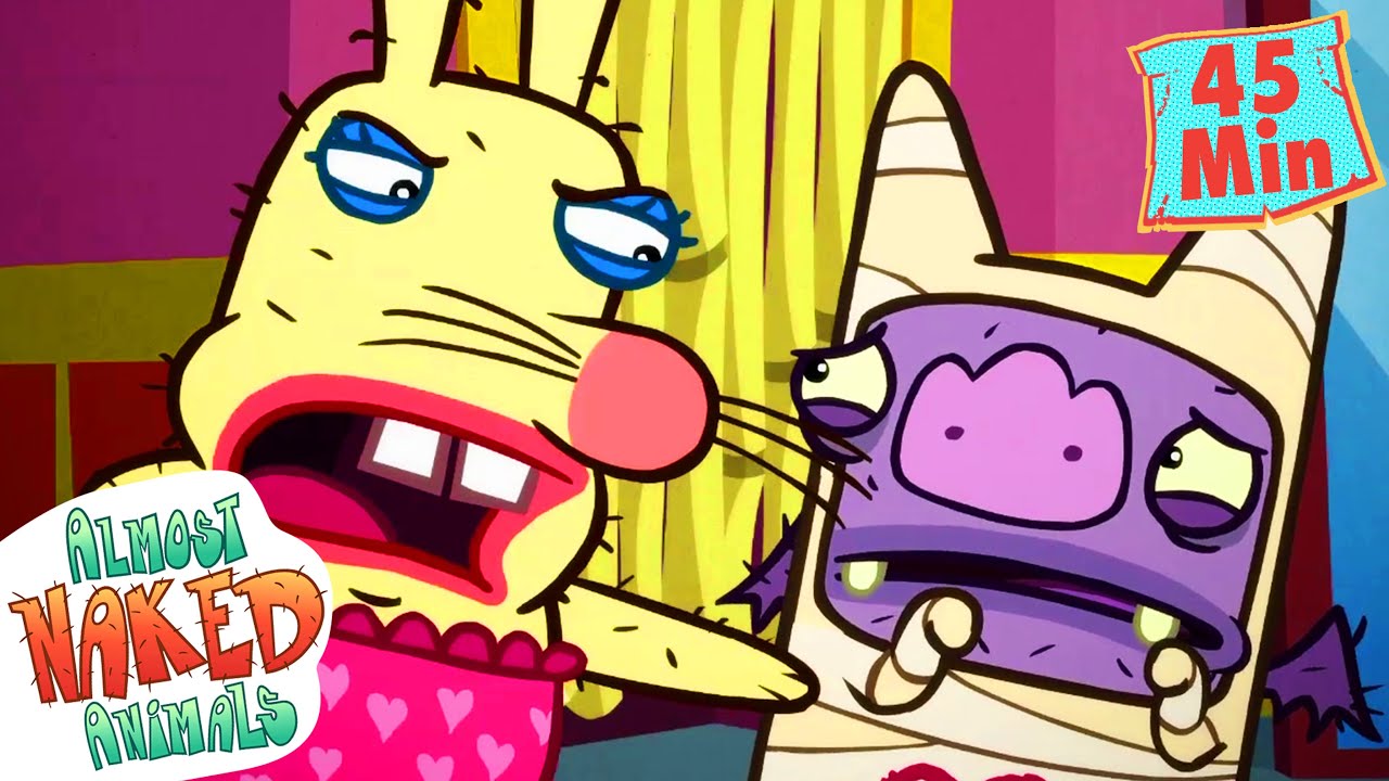 Batty's Epic Quest | Funny Adventures at Banana Cabana | Almost Naked Animals