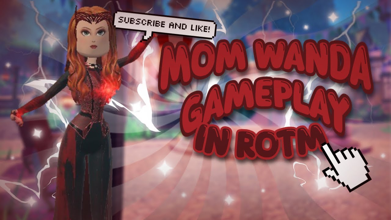 TOXIC MOM WANDA GAMEPLAY IN ROTM | ROBLOX |