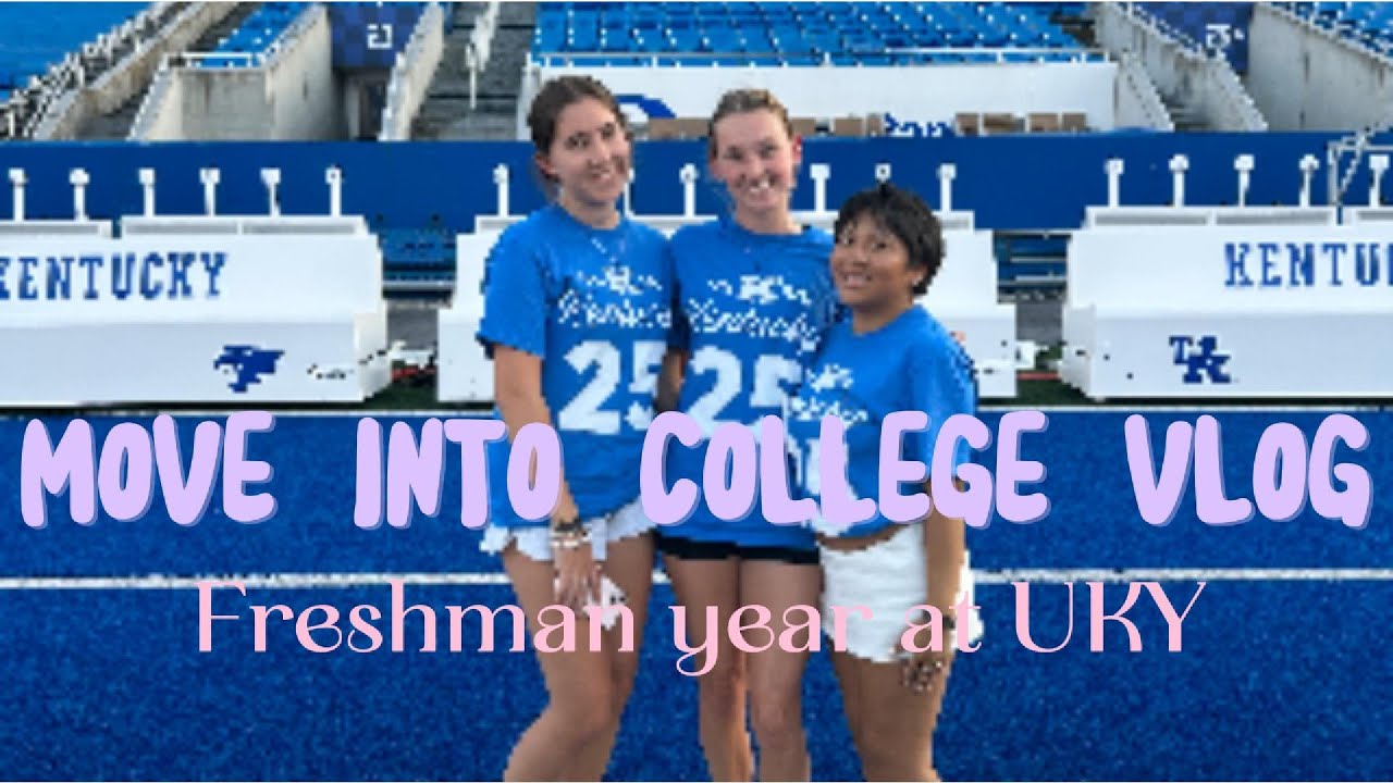 COLLEGE DORM MOVE IN VLOG *freshman year* @ UKY