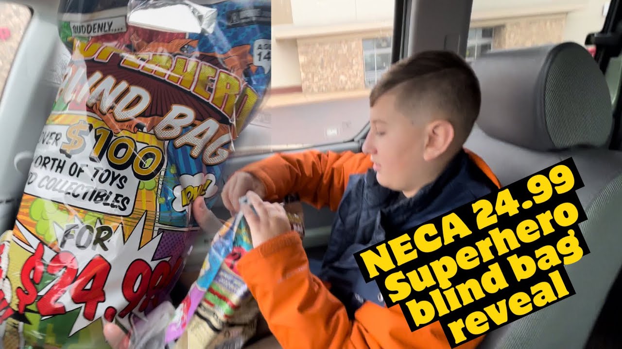 Target&rsquo;s 24.99 NECA Superhero blind bag reveal