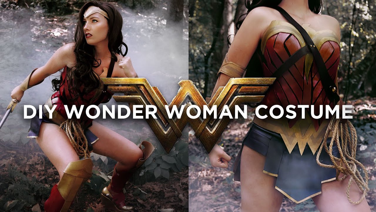 DIY WONDER WOMAN COSTUME | THE SORRY GIRLS