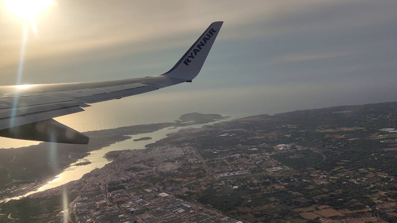18.05.2023 Take off from Menorca Airport (MAH)