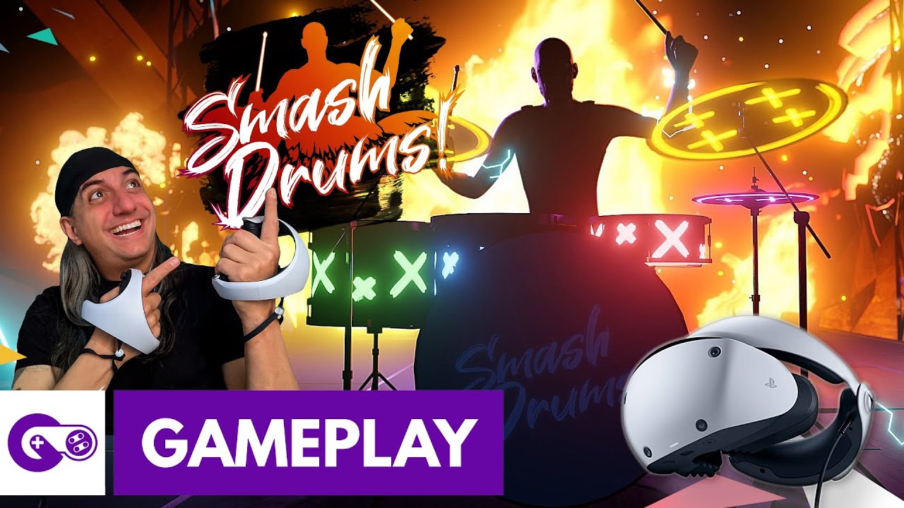 Smash Drums【no PSVR2】- Um verdadeiro SHOW!