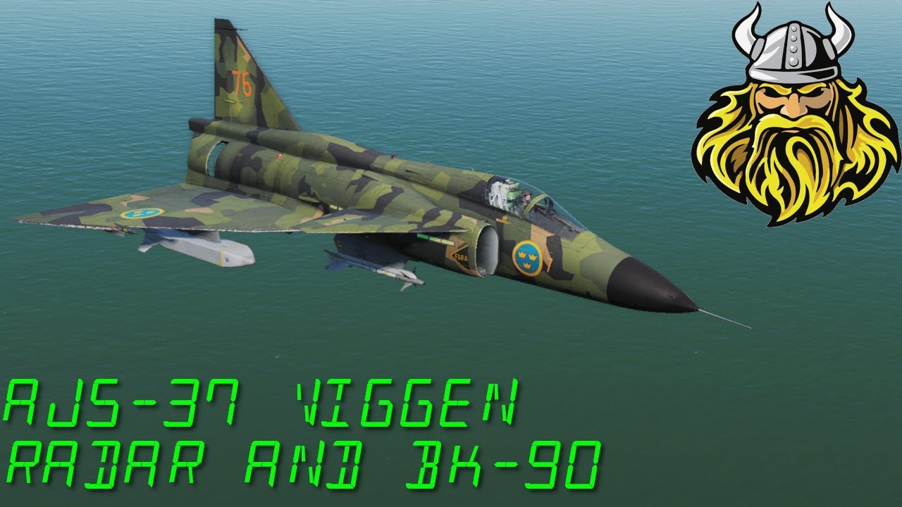 DCS Viggen - Radar and BK-90s