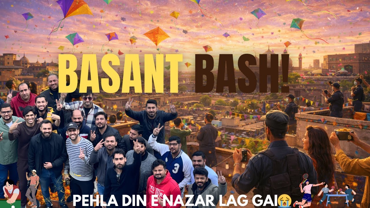 First Day Of Basant 🪁 | Hawa Hi Nahi Chali | A day out with friends 