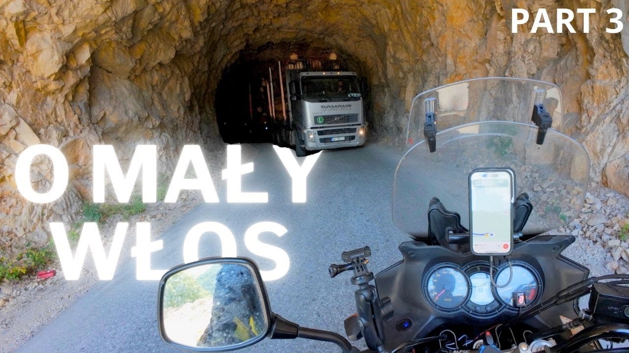 WARIAT PRAWIE NAS STARANOWAŁ! Czarnogóra Suzuki dl650 | #balkan PART 3