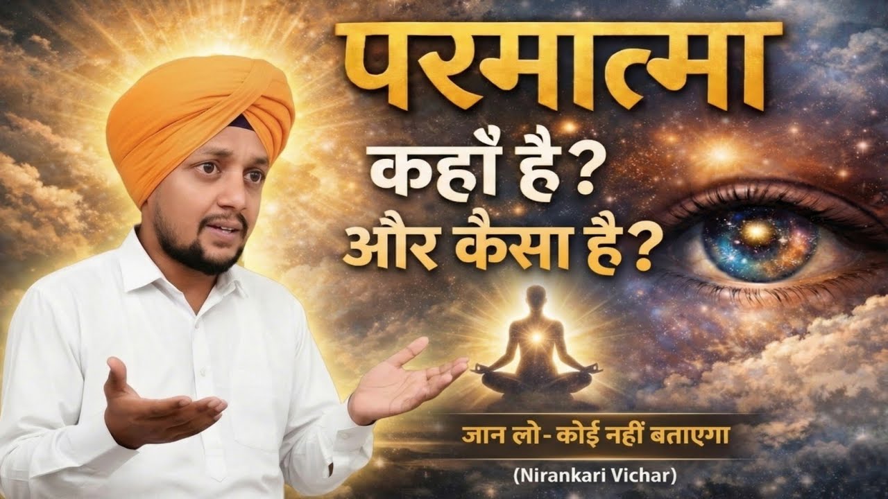 परमात्मा कहाँ है और कैसा है? | Where is God and what is He like?| Nirankari MiTRA