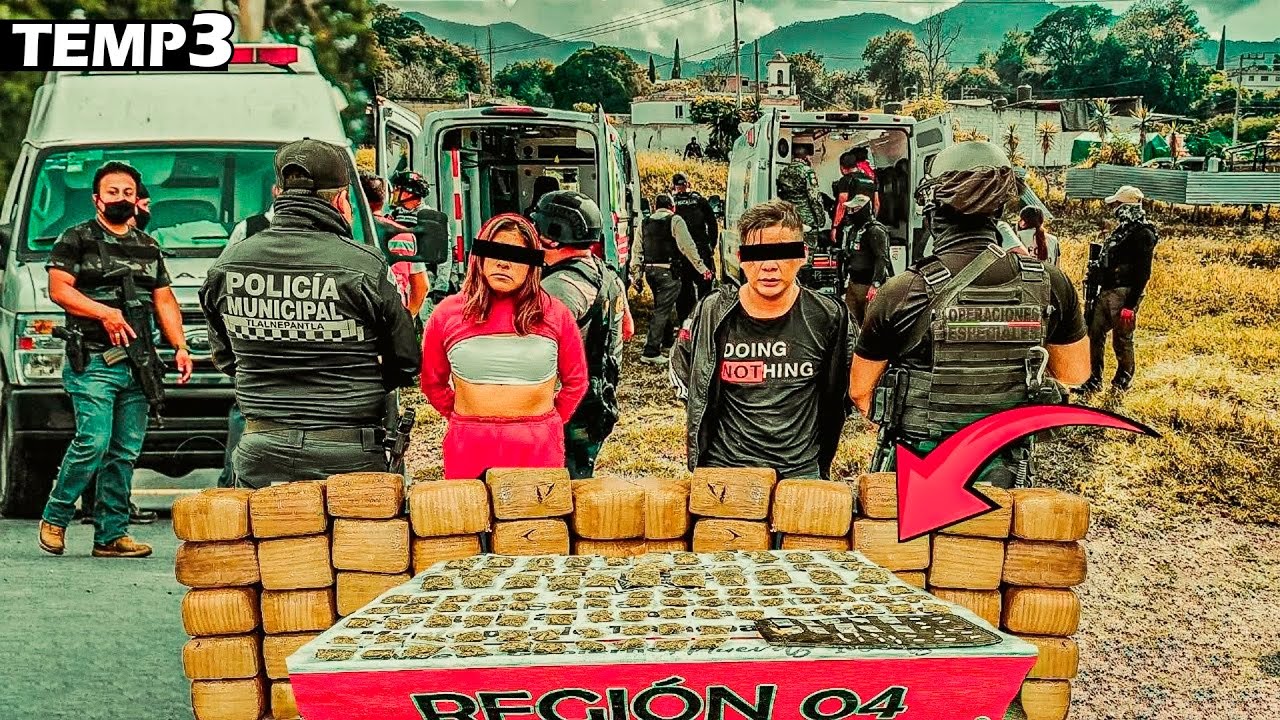 Fuerte OPERATIVO-POLICIAS se quitan El UNIFORME para DESARTICULAR BANDA “ella escondía la mercancía”